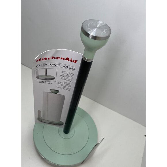 KitchenAid Pistachio Paper Towel Holder With Soft-Touch Friction Pad New! - Picture 5 of 6